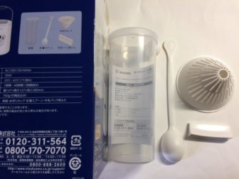 アイリスオーヤマの「ヨーグルトメーカー プレミアム」同梱物